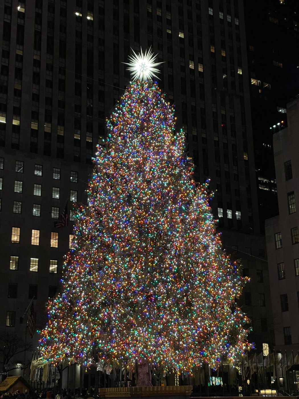 New York City at Christmas on a previous Sage Travel Services trip